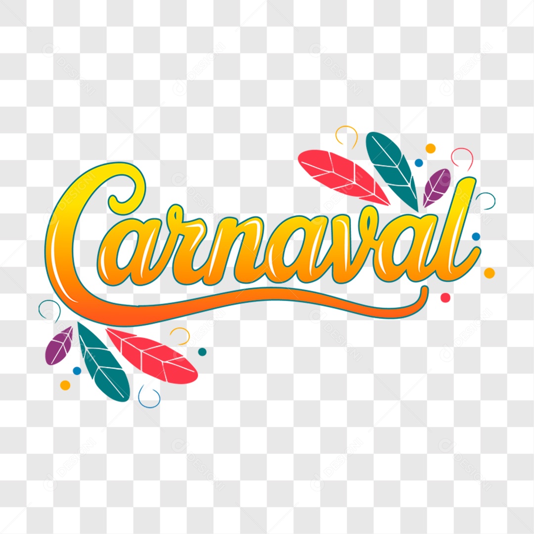 Lettering Carnaval EPS + PNG
