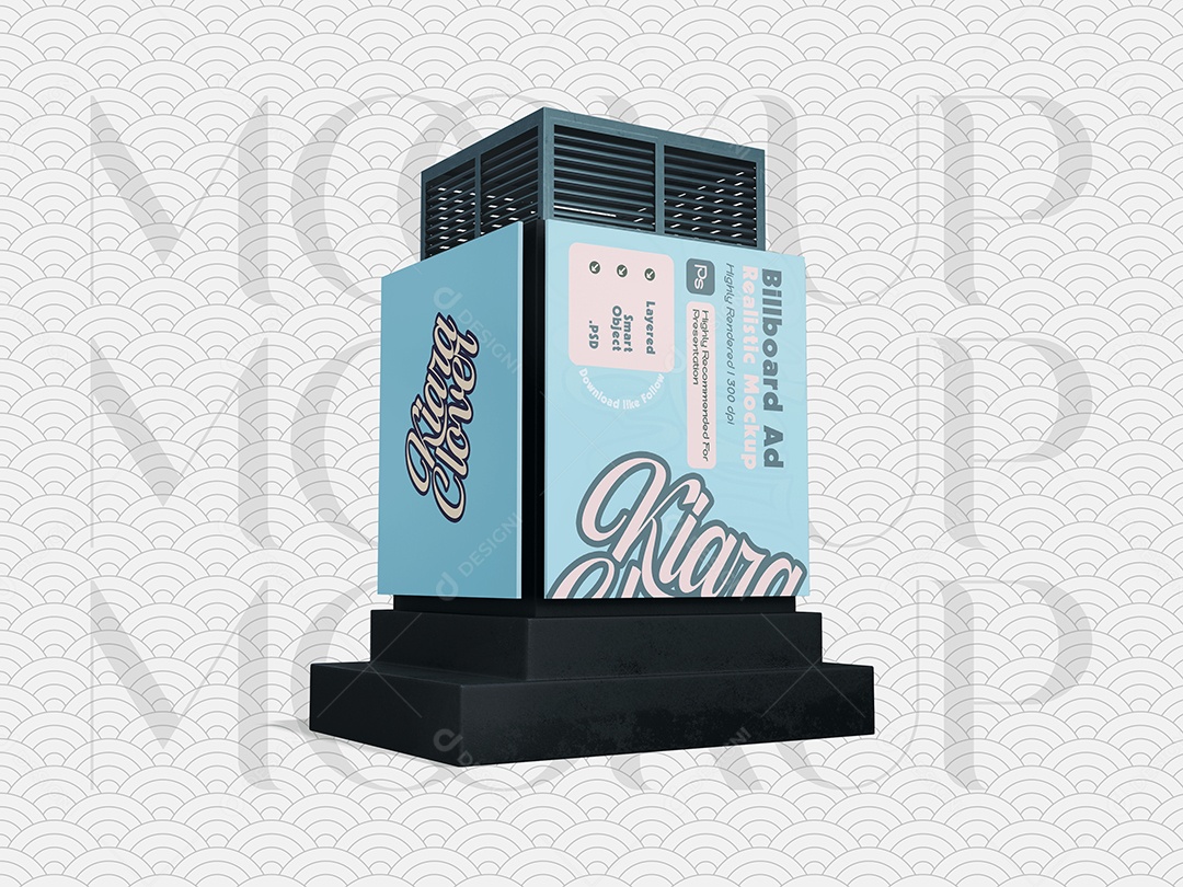 Mockup Outdoor De Rua PSD Editável