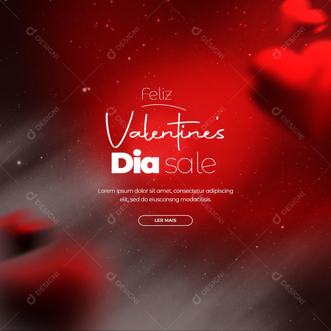 Feed Feliz Dia dos Namorados 12 de Junho Oferta Social Media PSD Editável