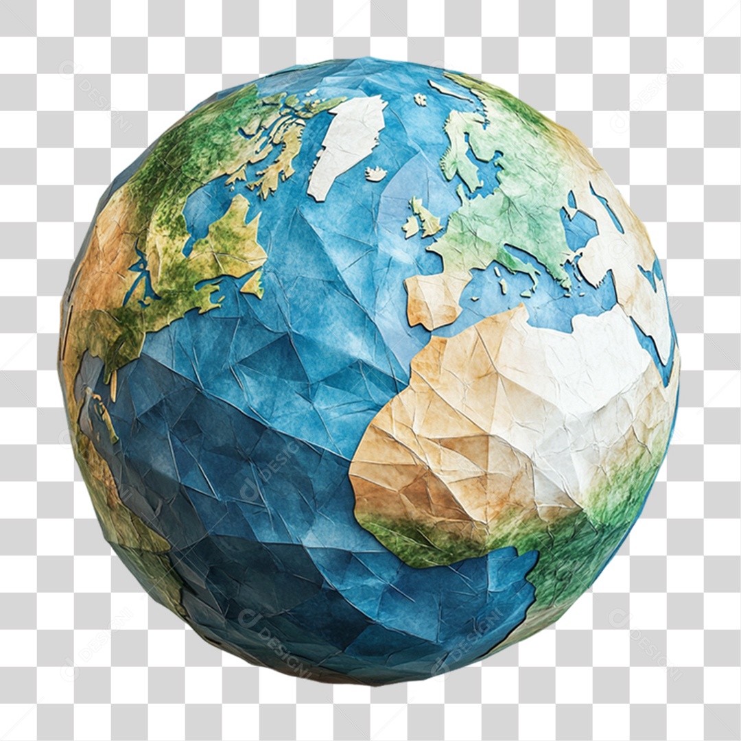 Planeta de Papel PNG Transparente