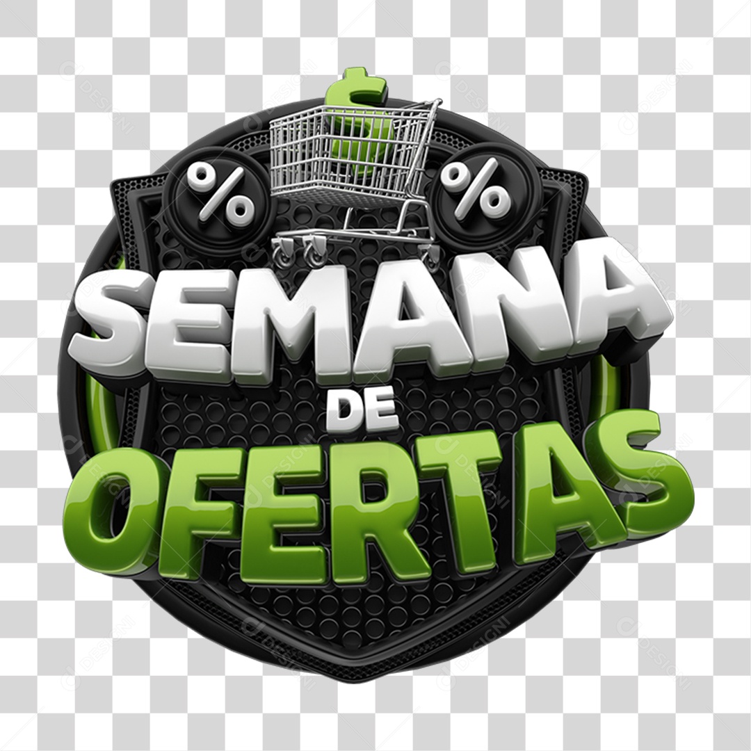 Seal 3D Week of PNG Offers Transparent