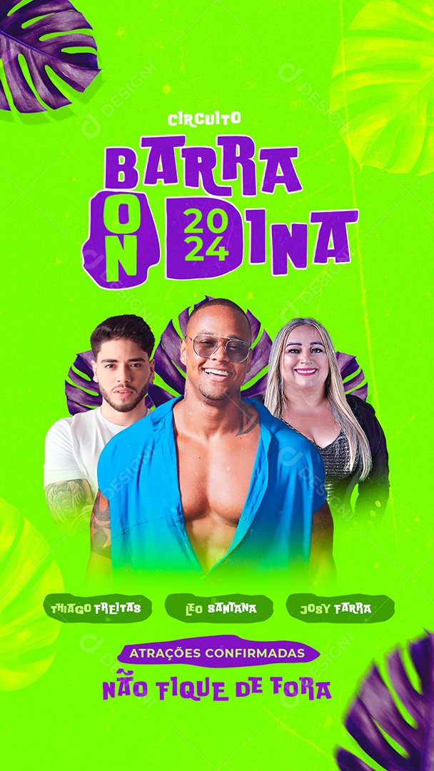 Story Show Barra no 1N Social Media Media Editable