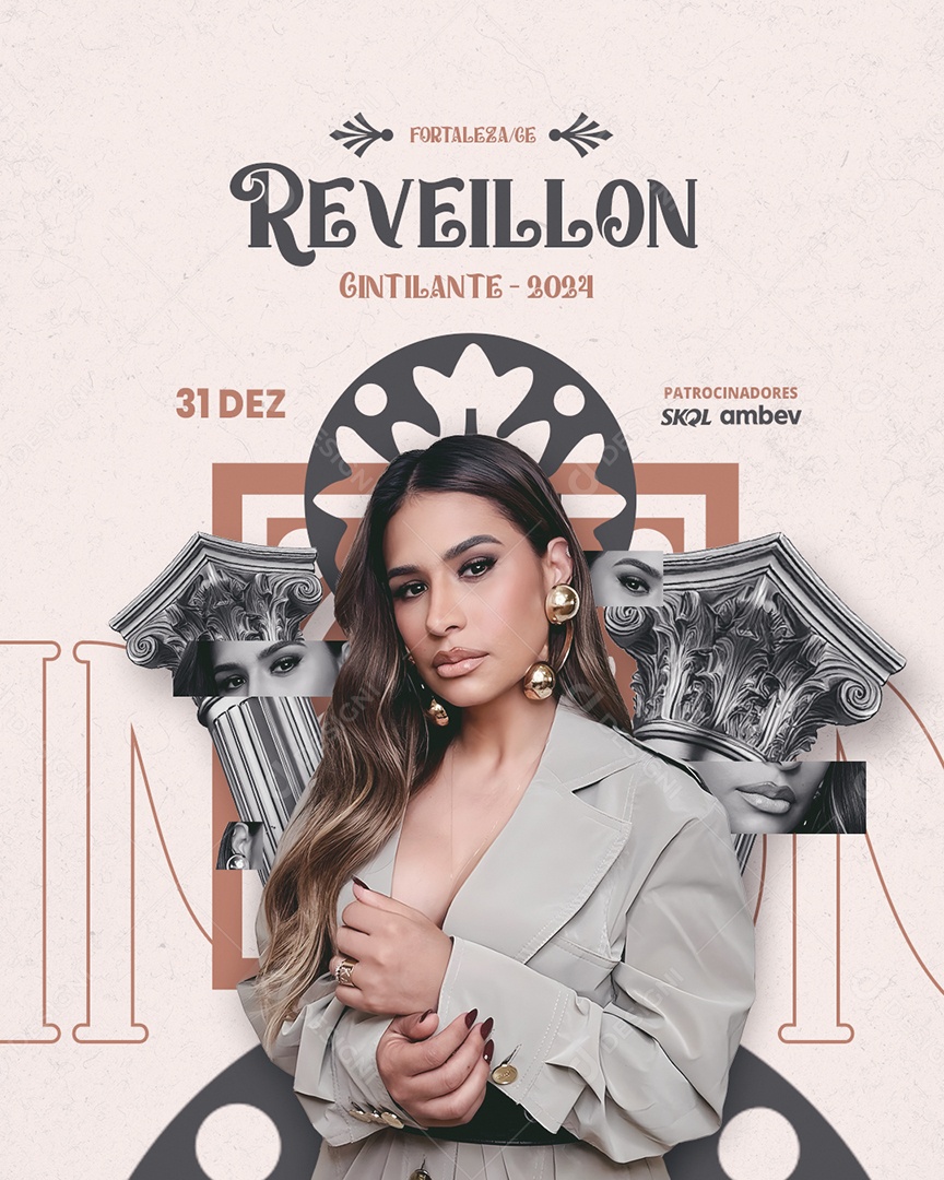 Flyr Show Simone Mendes Reveillon Social Media PSD Editável