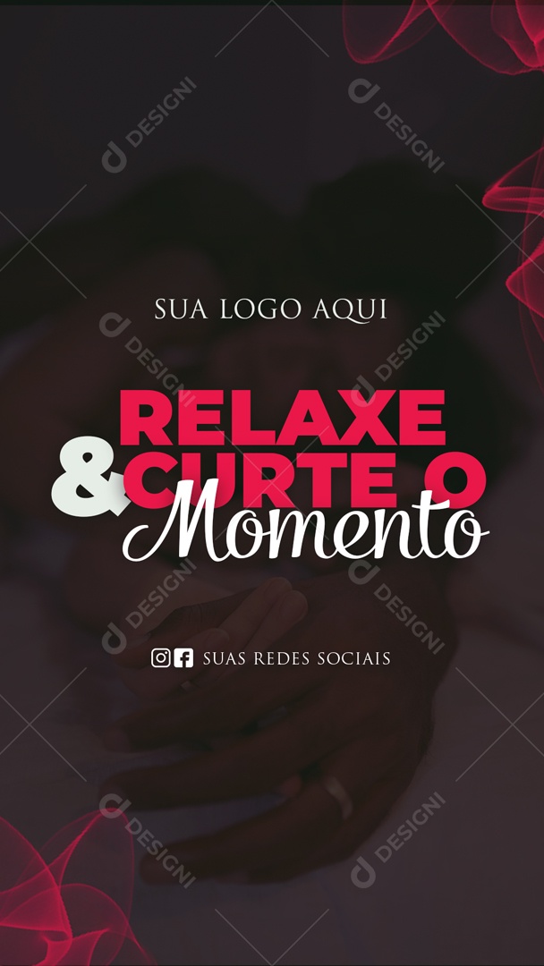 Story Sex Shop Relaxa e Curte Social Media PSD Editável