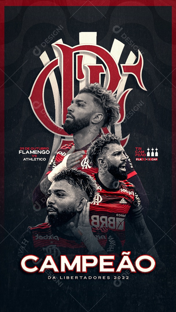 Story Futebol Coppa Italia Social Media PSD Editável