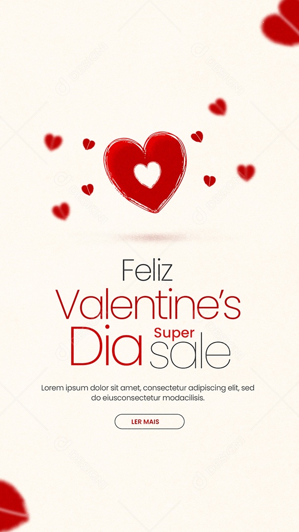 Story Dia dos Namorados 12 de Junho Oferta Social Media PSD Editável