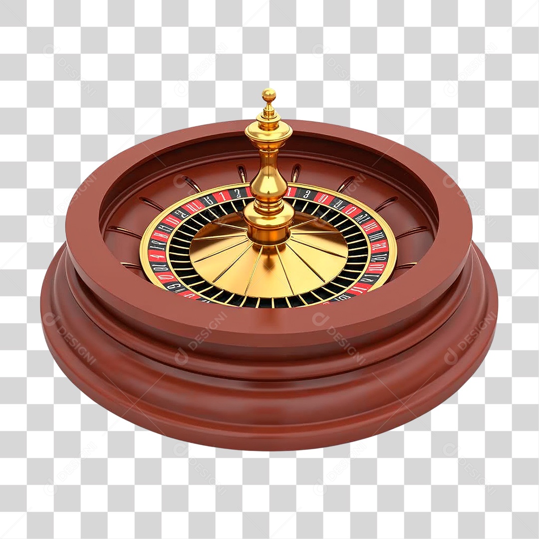 Roleta de Cassino PNG Transparente
