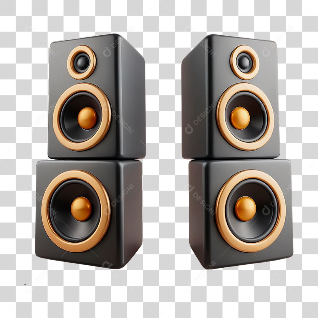 Caixas de Som PNG Transparente