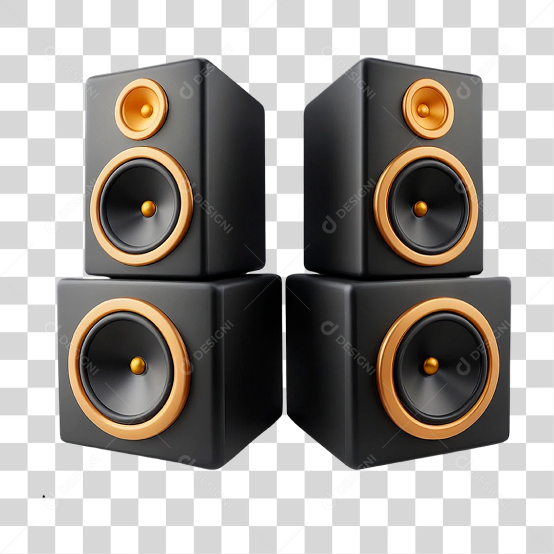 Caixas de Som PNG Transparente