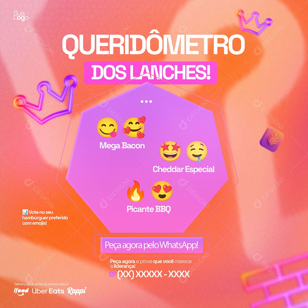 Burners Social Media PSD Editable