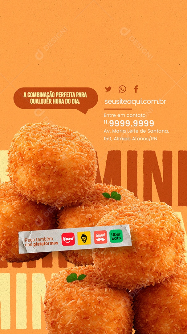 Story A Combinação Perfeita para Qualquer Hora do Dia Social Media PSD Editável