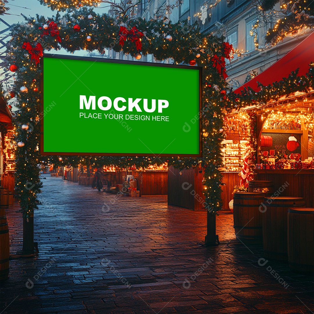 Mockup Outdoor PSD Editável