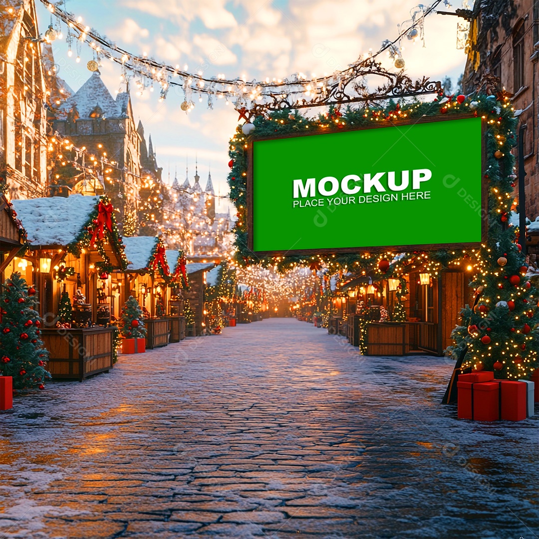 Mockup Outdoor PSD Editável