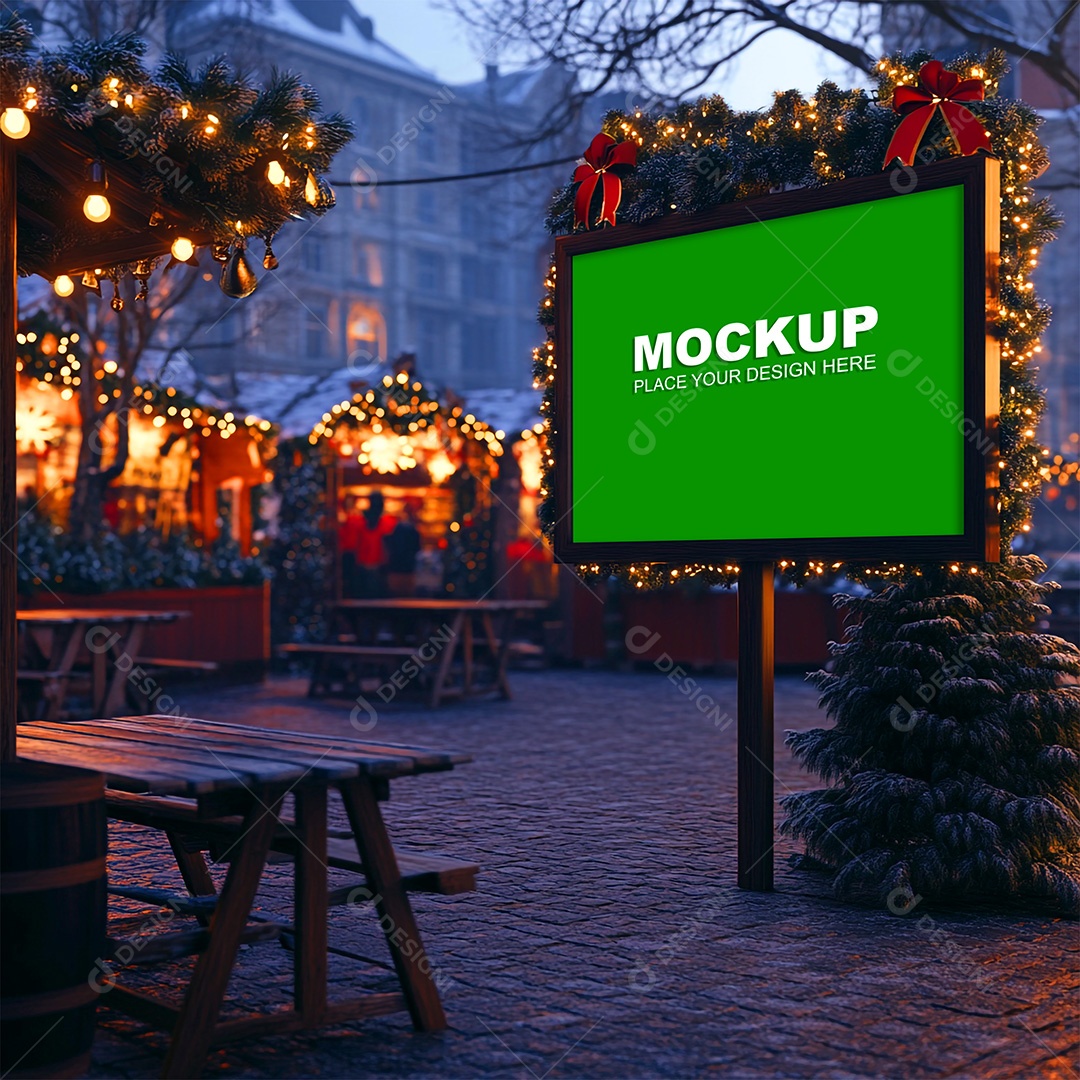 Mockup Outdoor PSD Editável