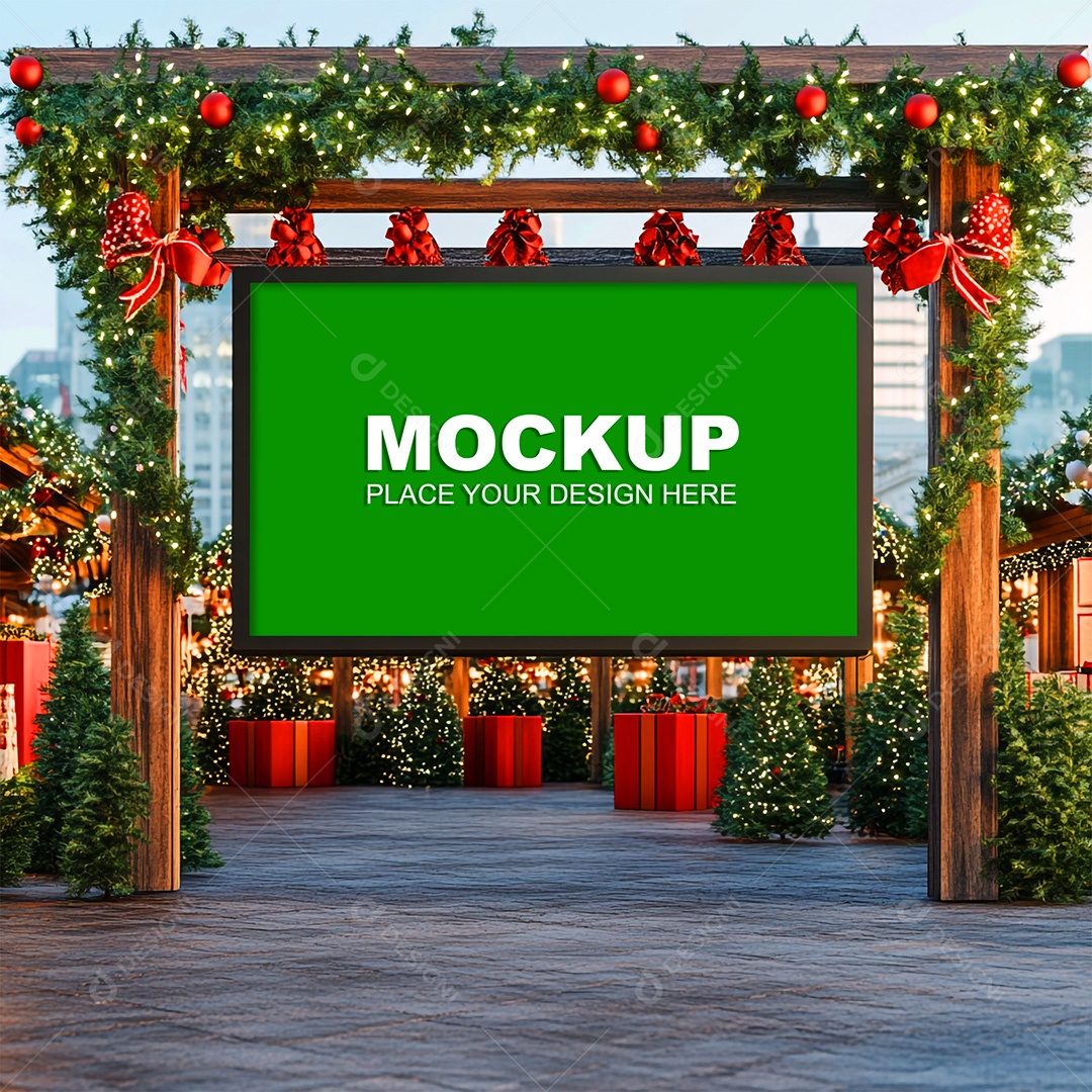 Mockup Outdoor PSD Editável