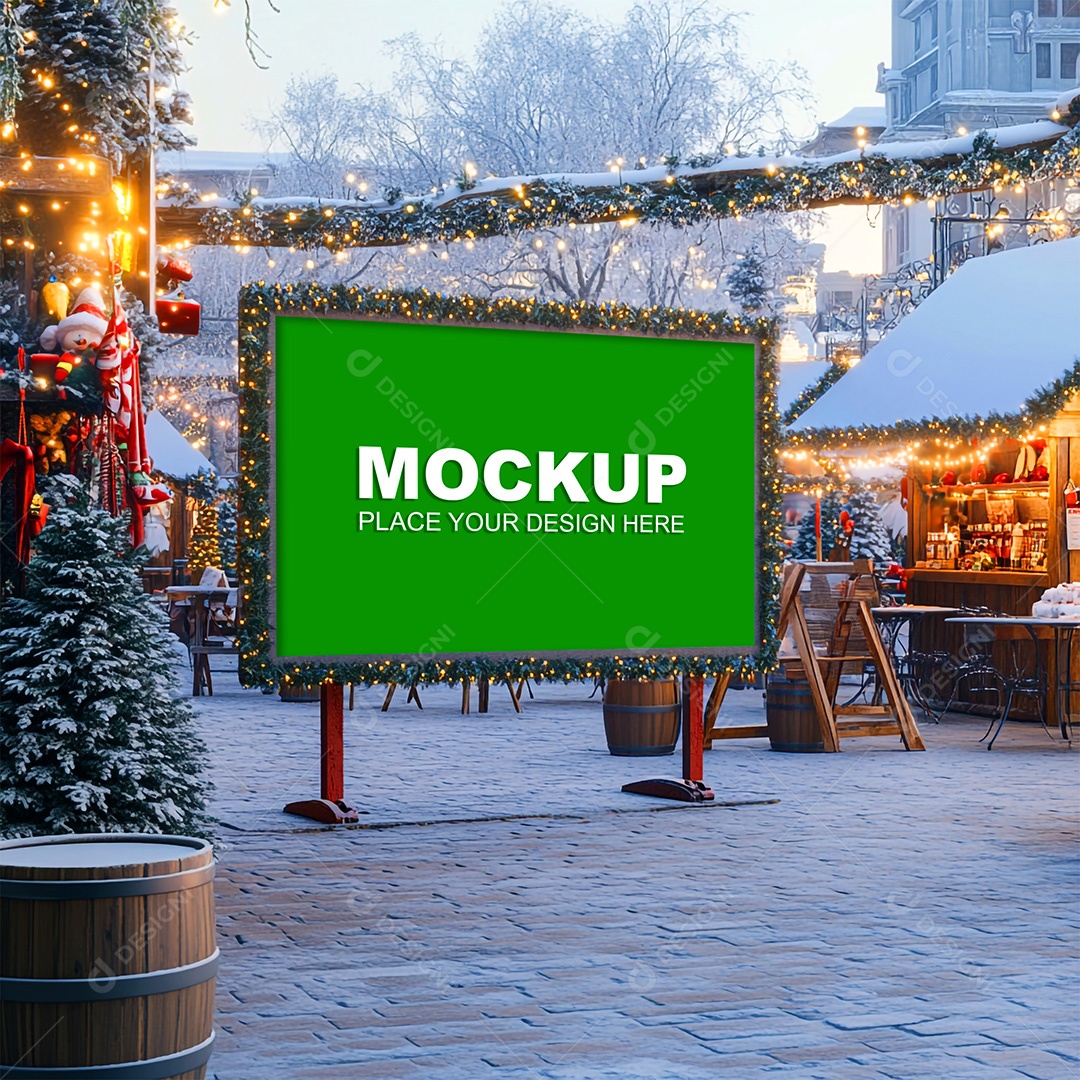 Mockup Outdoor PSD Editável