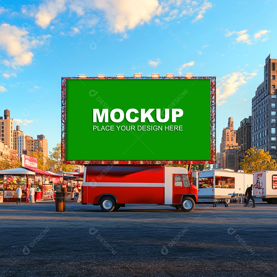 Mockup Outdoor PSD Editável