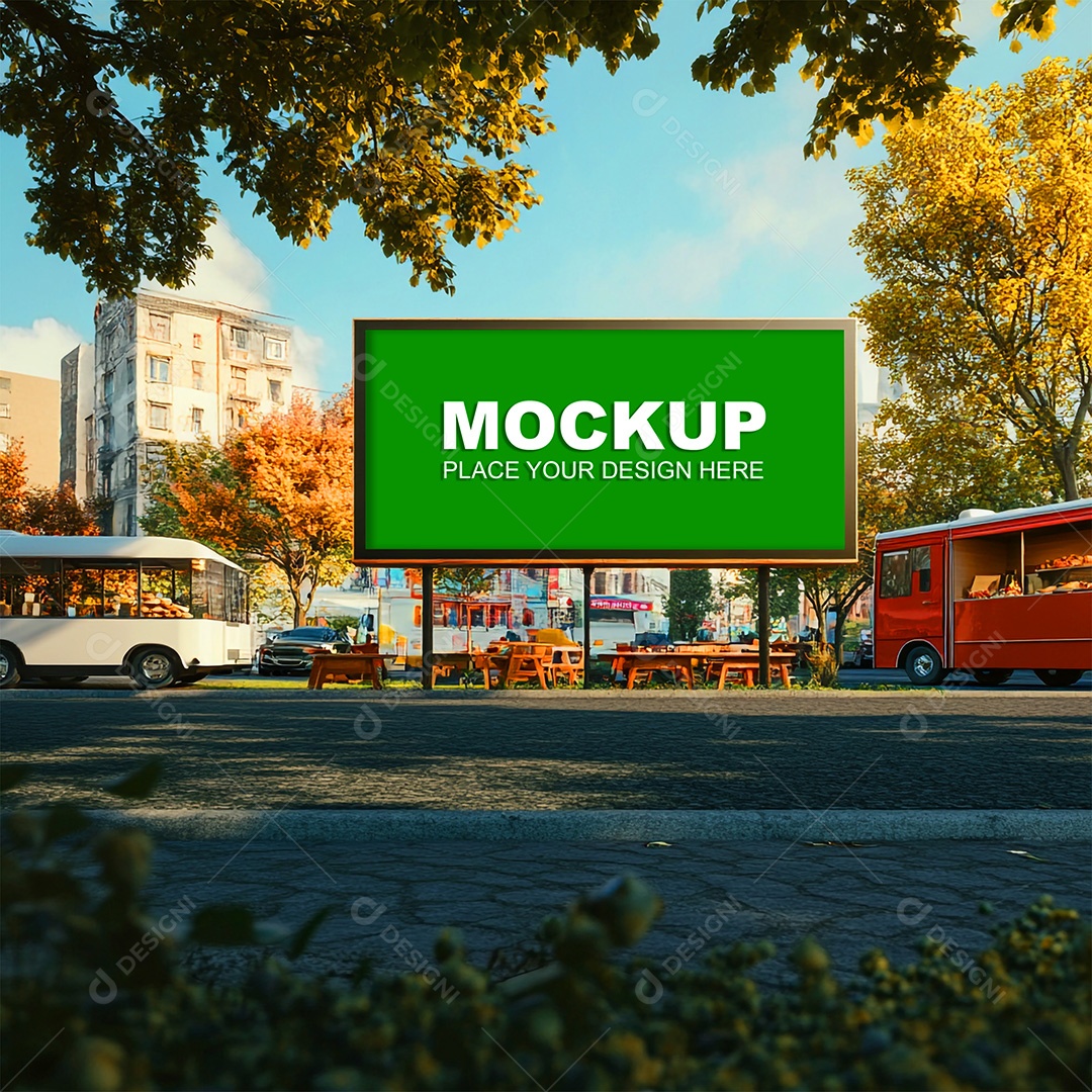 Mockup Outdoor PSD Editável