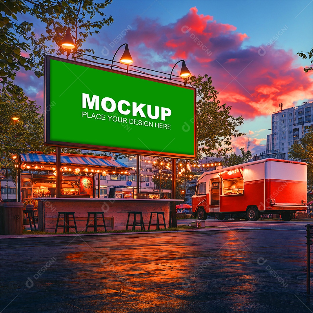 Mockup Outdoor PSD Editável