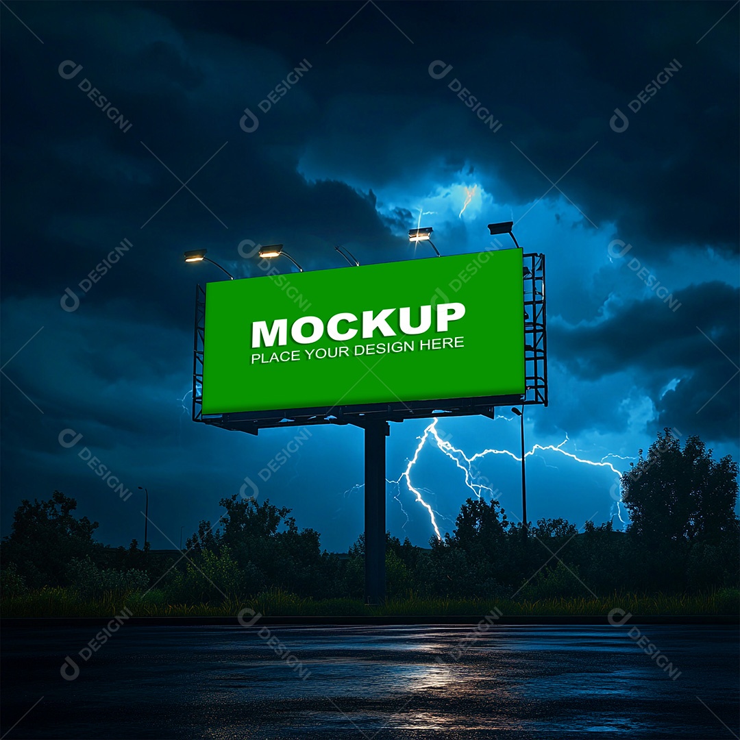 Mockup Outdoor PSD Editável