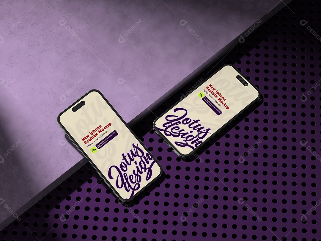 Mockup de Celular Para Composição PSD Editável