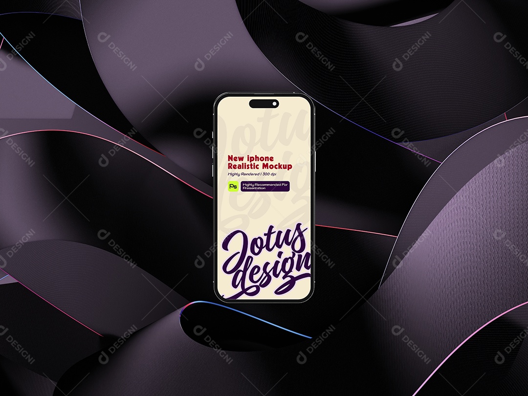 Mockup de Celular Para Composição PSD Editável