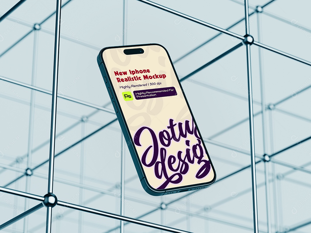 Mockup de Celular Para Composição PSD Editável