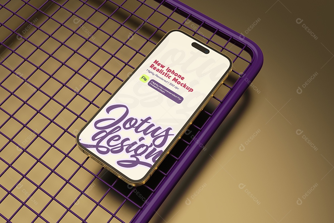 Mockup de Celular Para Composição PSD Editável