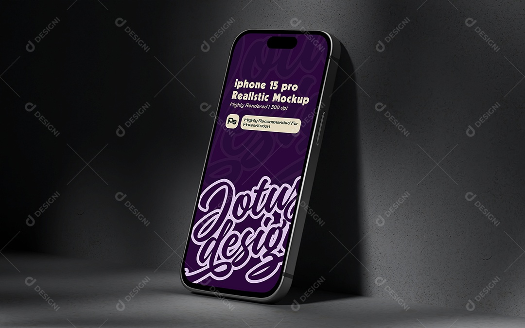 Mockup de Celular Para Composição PSD Editável