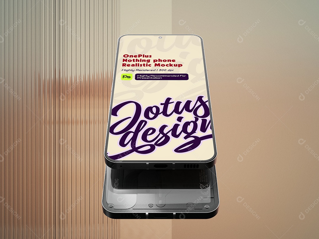 Mockup de Celular Para Composição PSD Editável