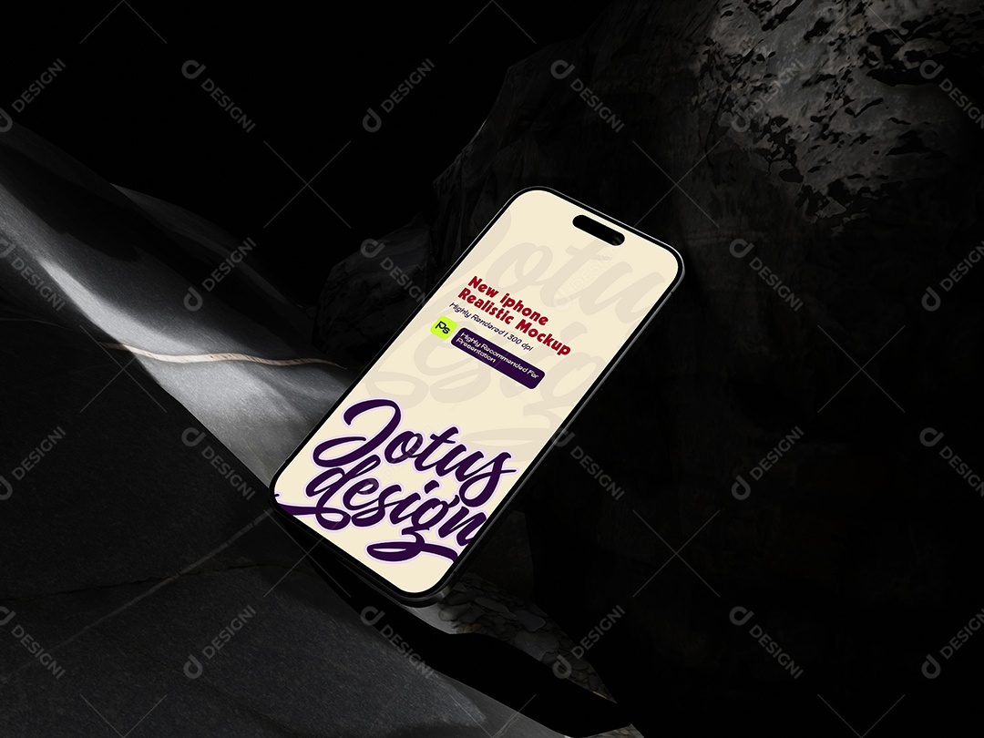 Mockup de Celular Para Composição PSD Editável