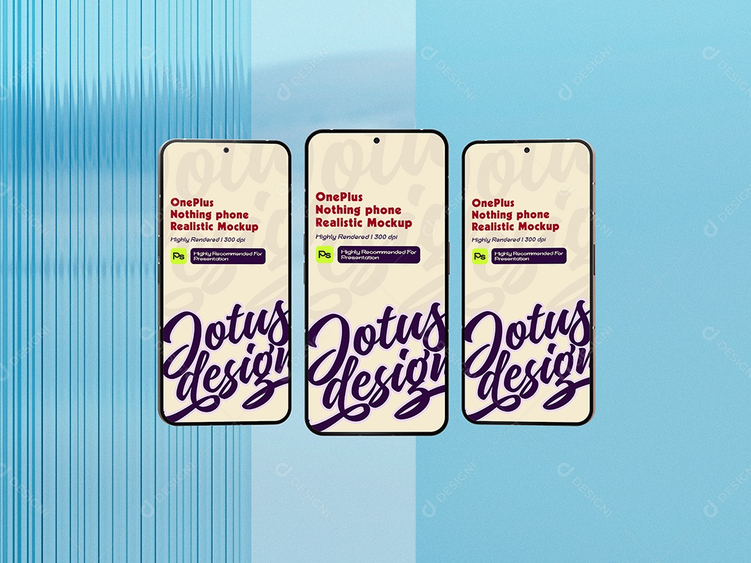 Mockup de Celular Para Composição PSD Editável