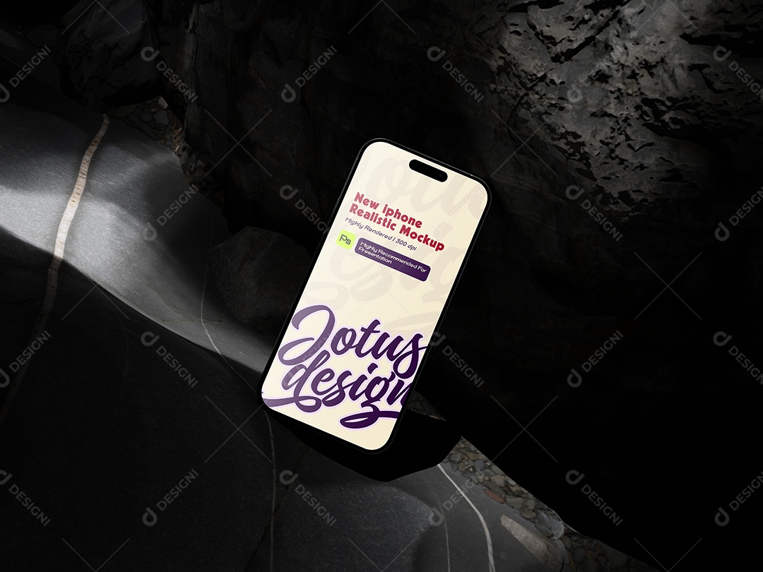 Mockup de Celular Para Composição PSD Editável