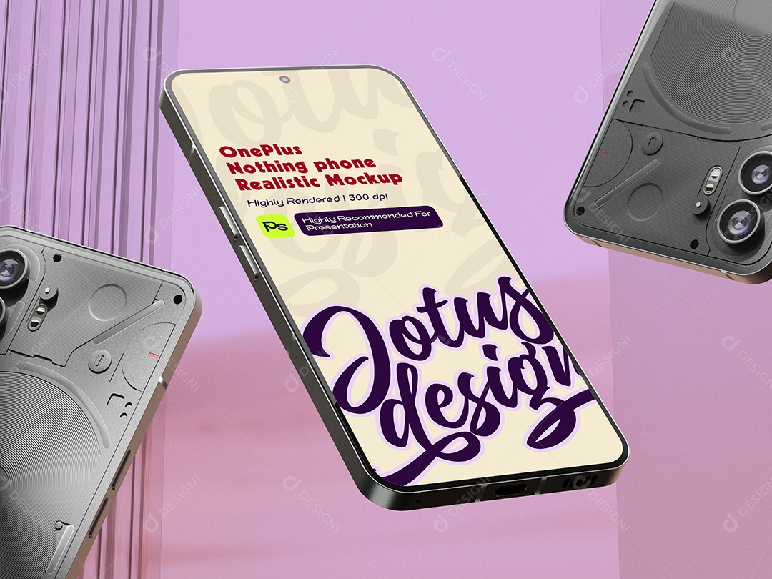 Mockup de Celular Para Composição PSD Editável