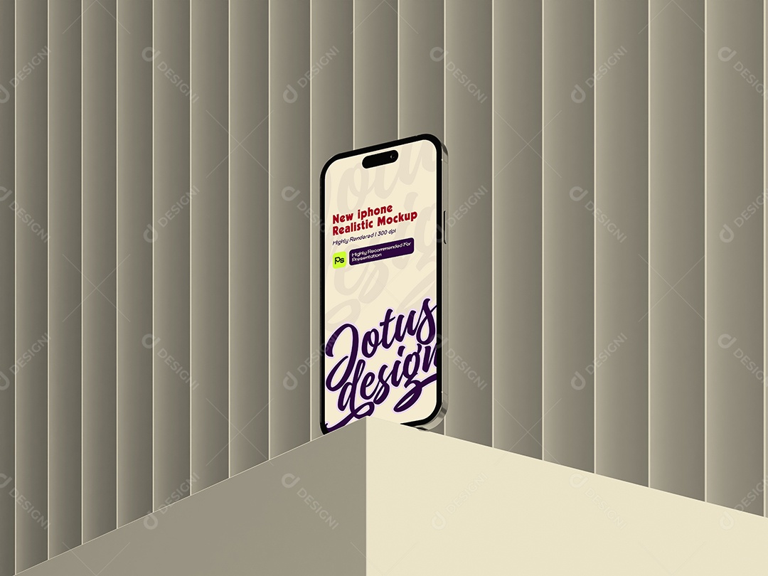 Mockup de Celular Para Composição PSD Editável