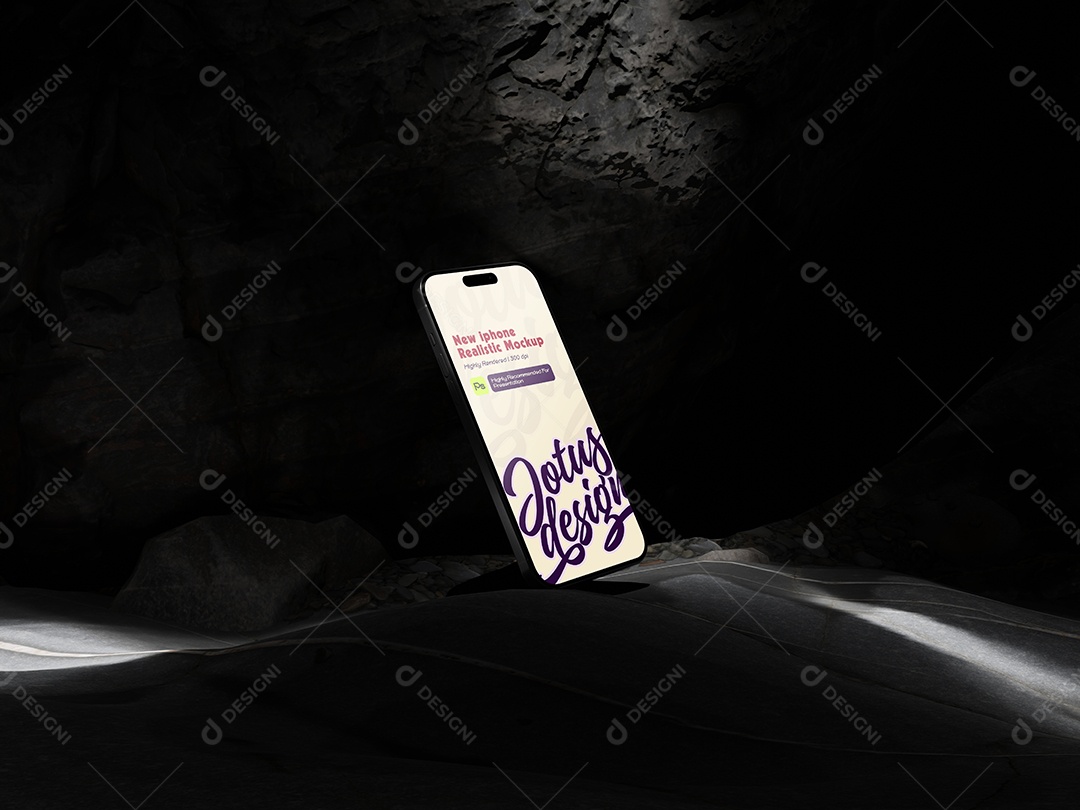 Mockup de Celular Para Composição PSD Editável