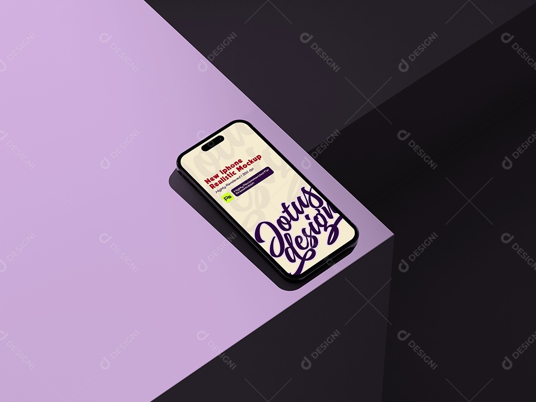 Mockup de Celular Para Composição PSD Editável