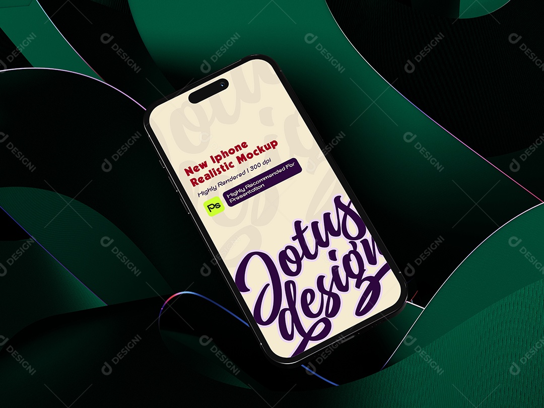 Mockup de Celular Para Composição PSD Editável