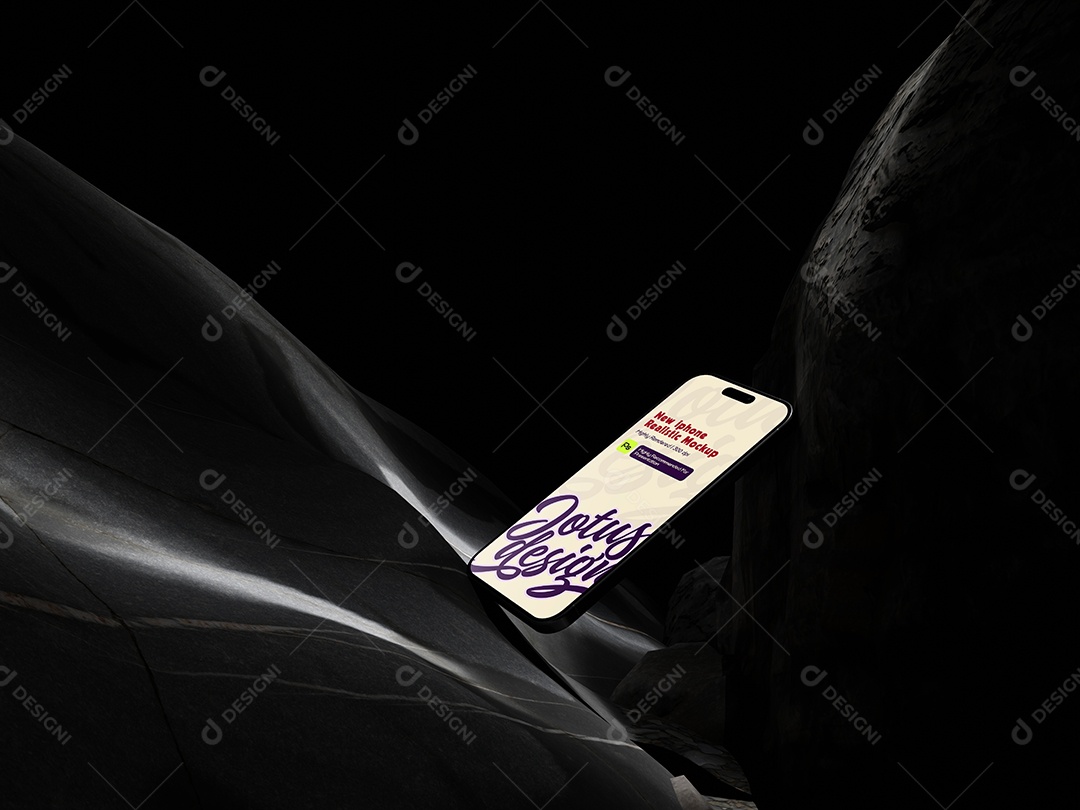 Mockup de Dois Celulares Para Composição PSD Editável