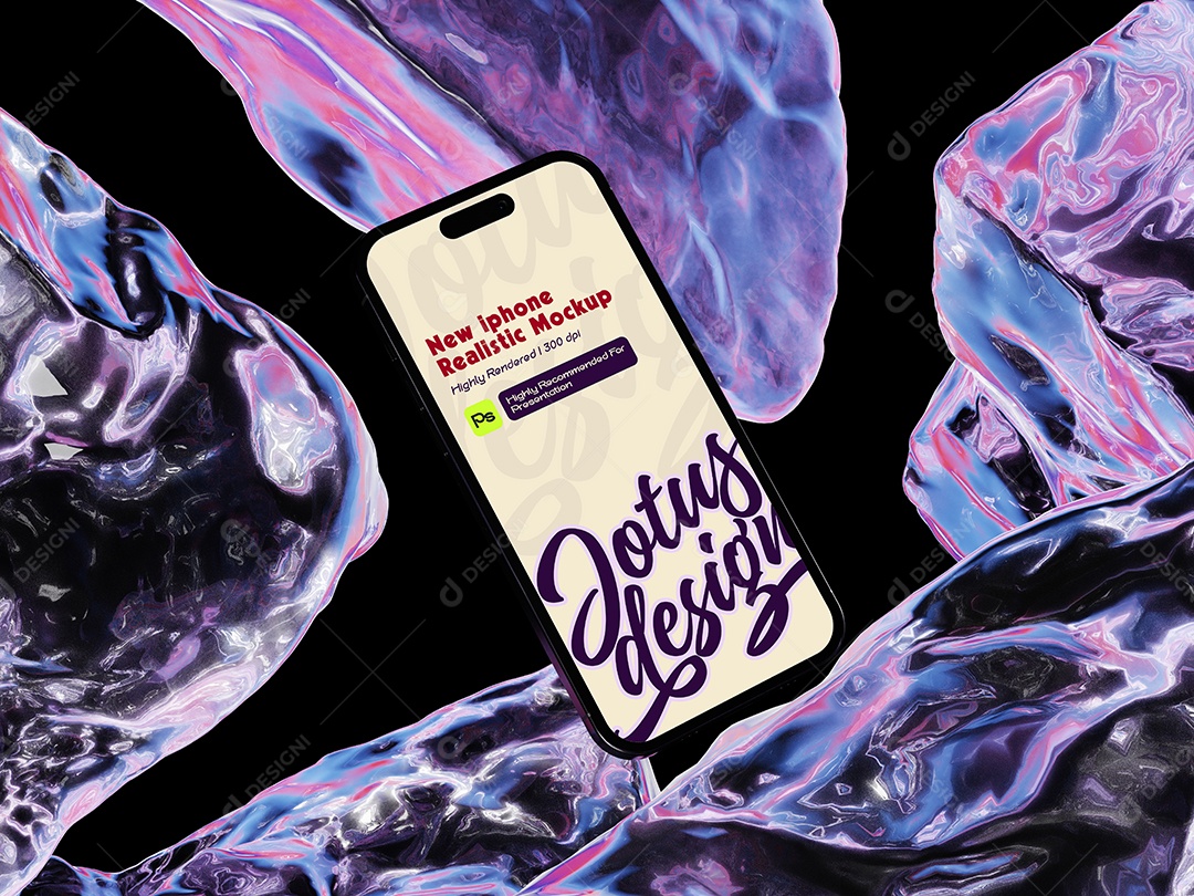 Mockup de Celular Para Composição PSD Editável