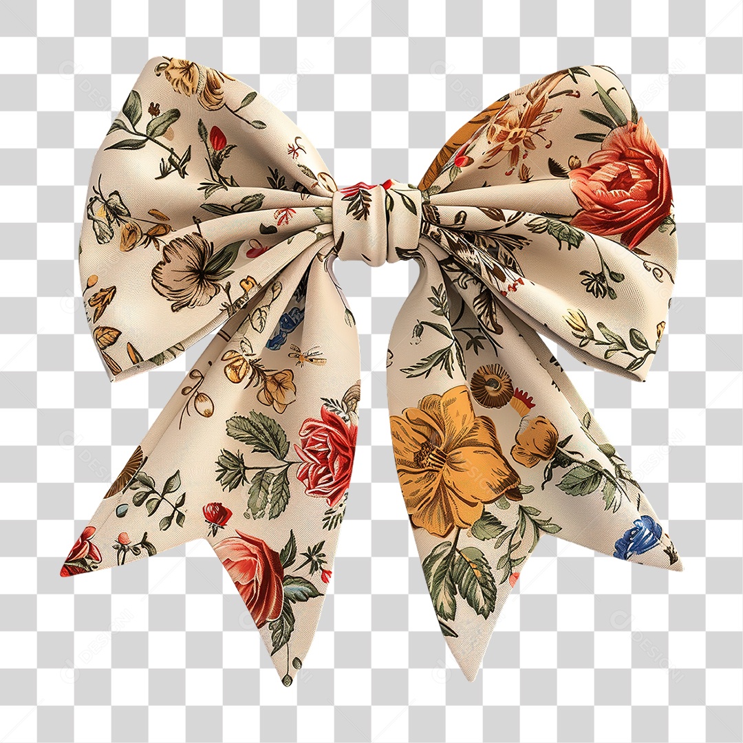 Gravata Borboleta Dourada em Estilo Realista Formato PNG Transparente