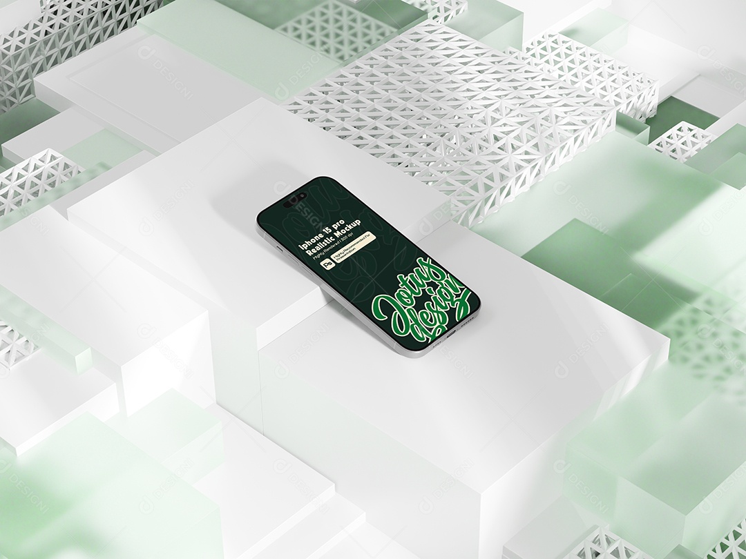 Mockup de Celular PSD Editável