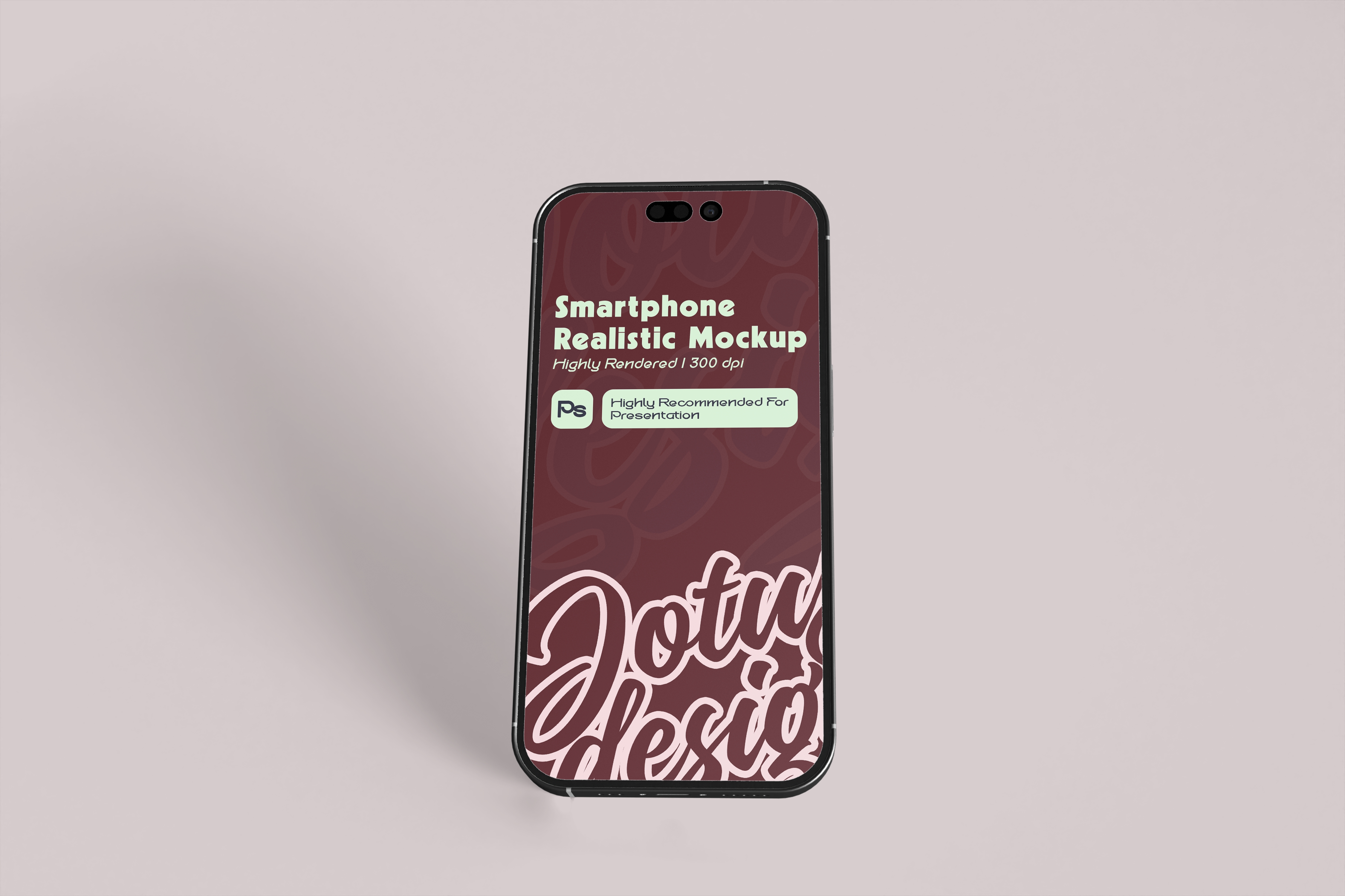 Mockup de Celular PSD Editável