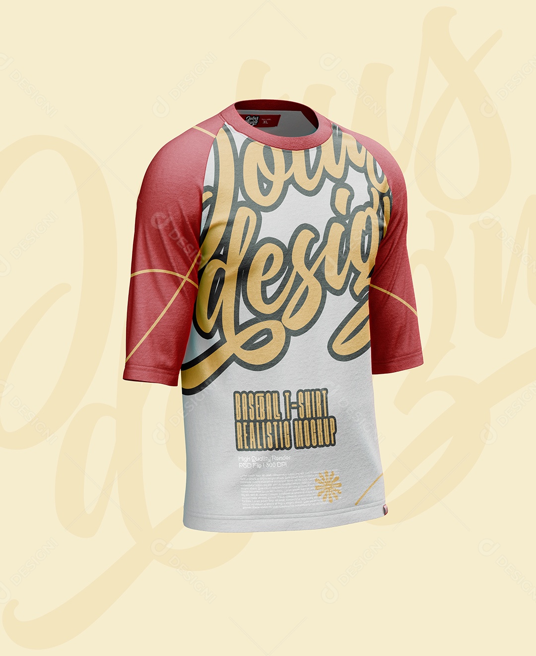 Mockup de Camisa Para Composição PSD Editável