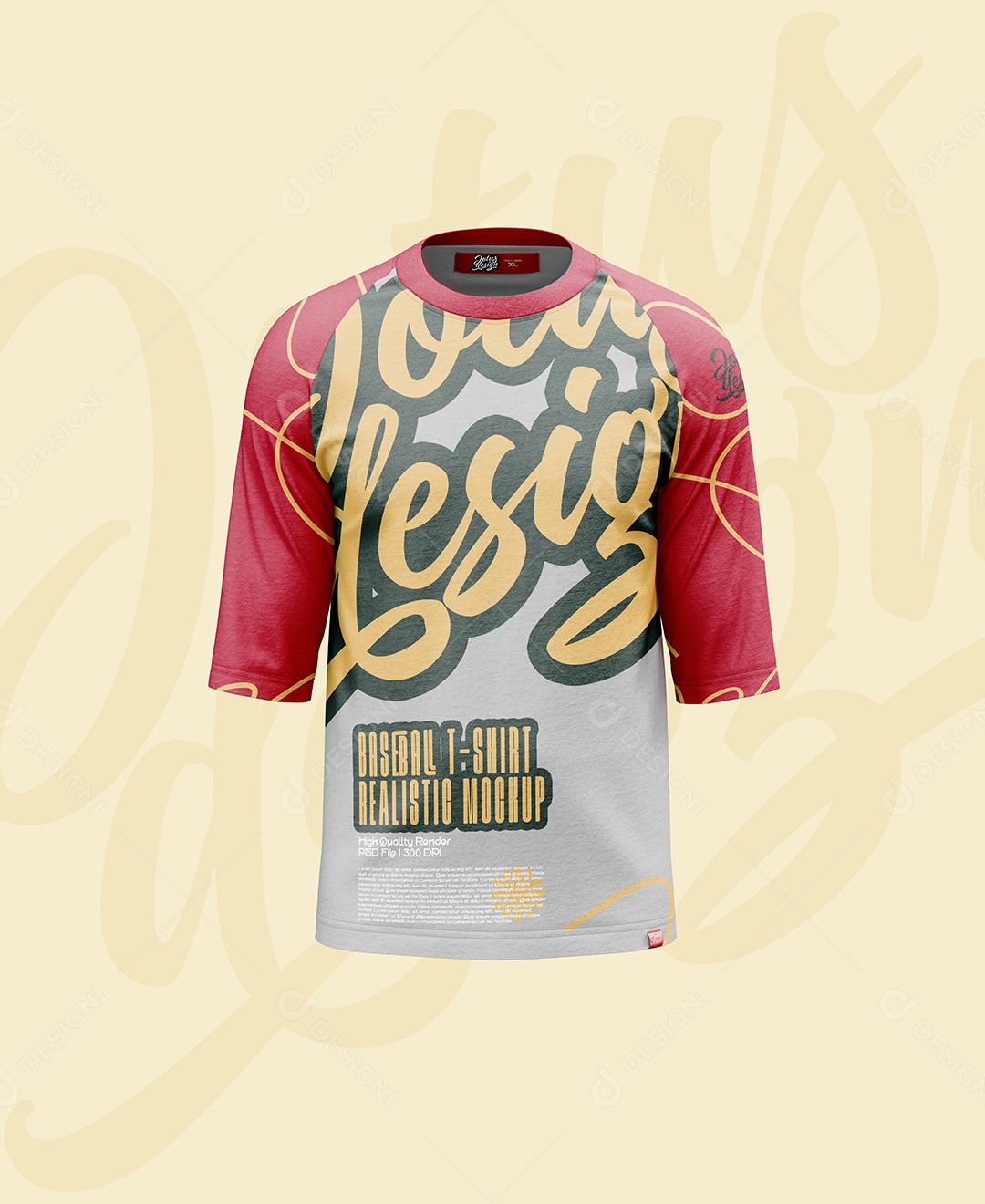 Mockup de Camisa Para Composição PSD Editável