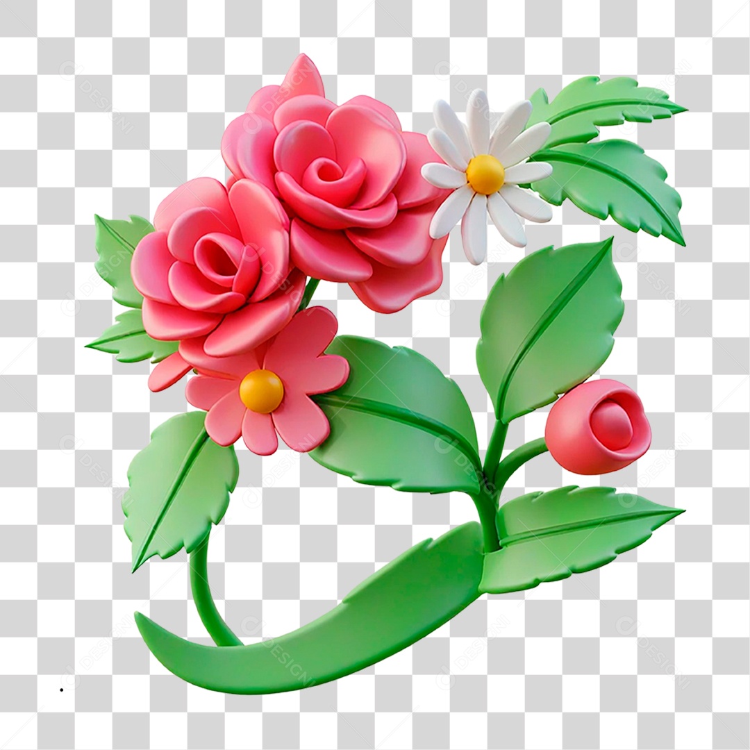 Flores PNG Transparente