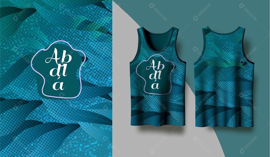 Modelo de Abadá de Carnaval Vetor EPS