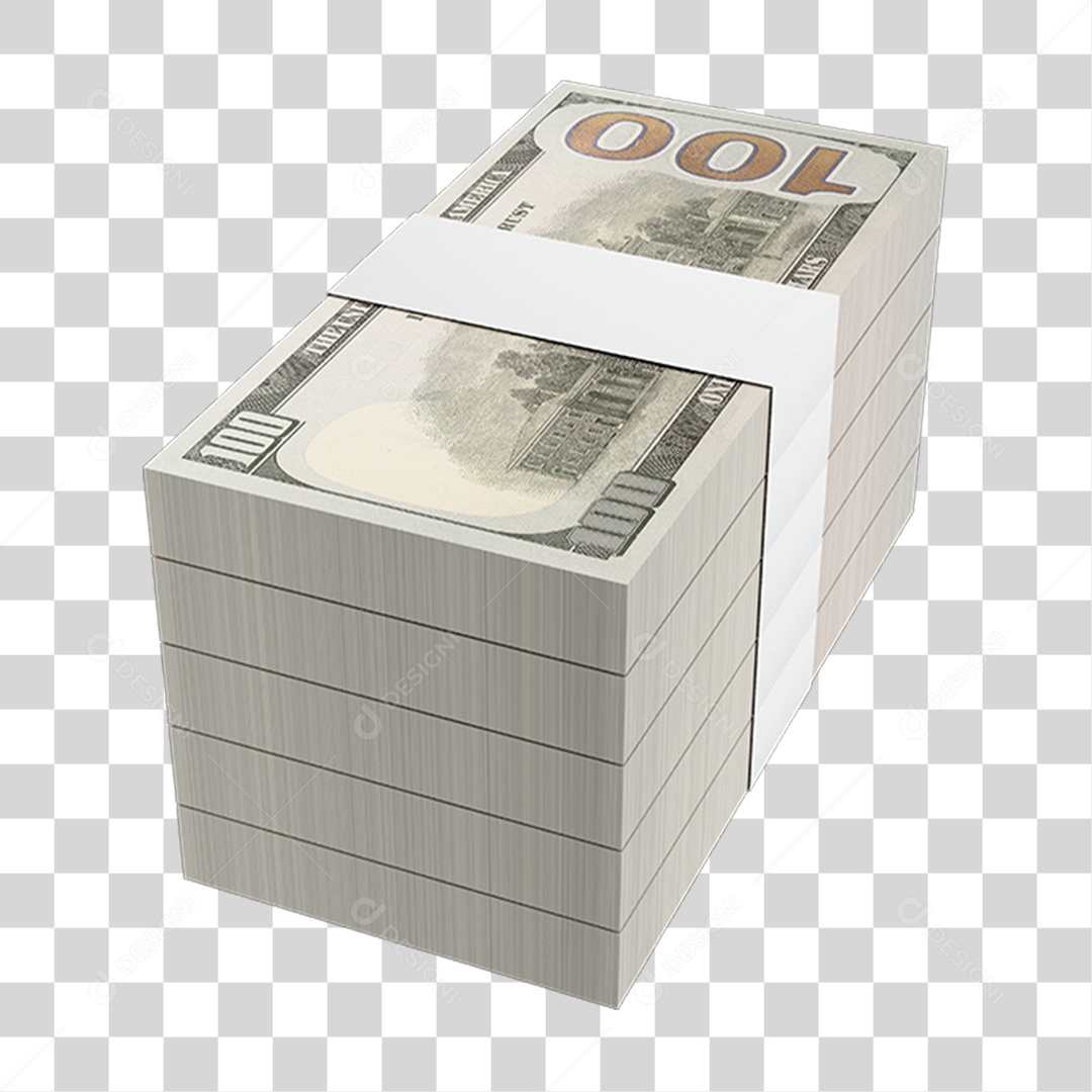 Cédula de Dinheiro Dólares PNG Transparente