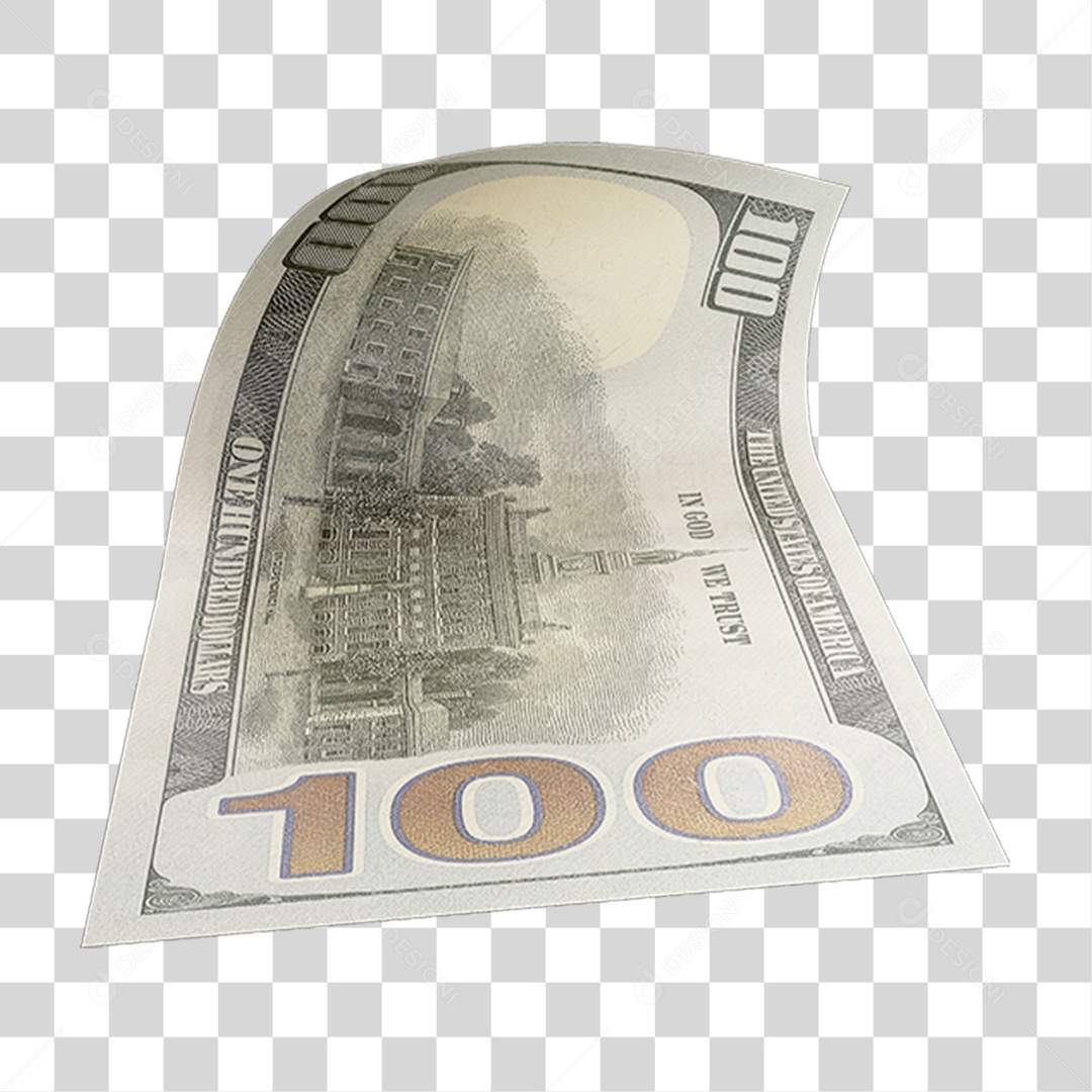 Cédula de Dinheiro Dólares PNG Transparente