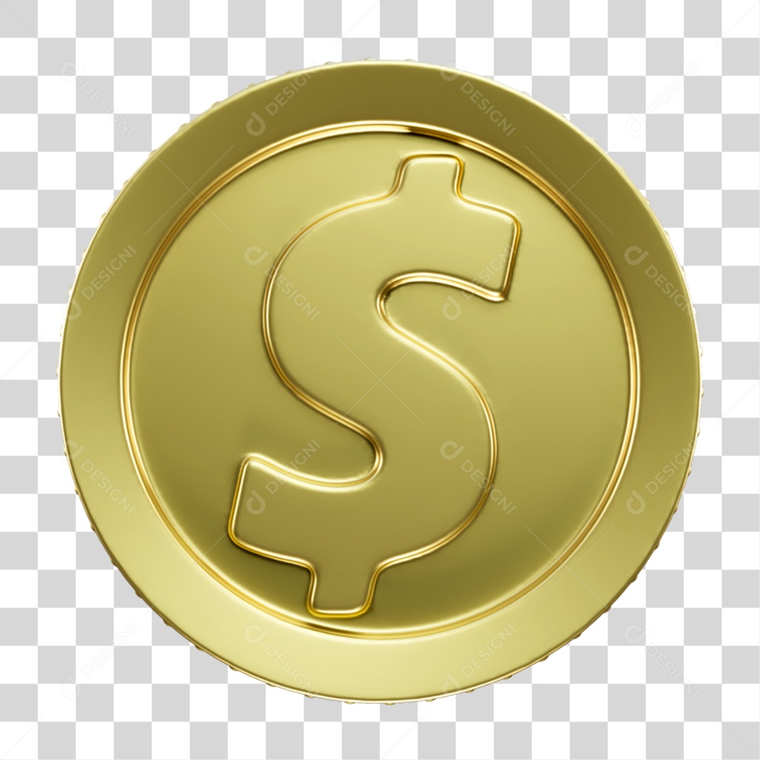 Moeda PNG Transparente